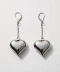 silver heart accessory