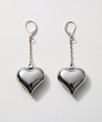 silver heart accessory