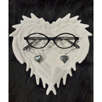 silver heart accessory